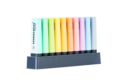 STABILO BOSS ORIGINAL — Set de bureau 10 surligneurs pastel – Image 2