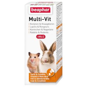 BEAPHAR Multi-Vit — Complément vitaminé lapin et rongeur 50 ml