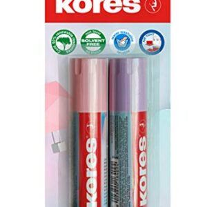 KORES — Bâtons de colle pastel lot de 2 x 20 g