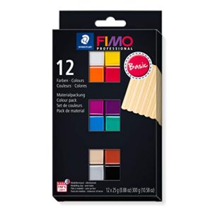 STAEDTLER FIMO Professional — Pâte polymère 12 x 25 g