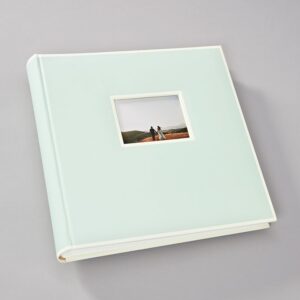 Alternative view of SEMIKOLON Album photo Jumbo — 30 x 30 cm vert mousse pastel