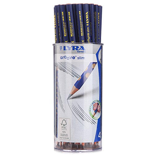 LYRA Groove Slim — Pot de 48 crayons graphite triangulaires HB – Image 6