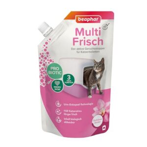 BEAPHAR — Granulés absorbeurs d’odeurs pour litière 400 g