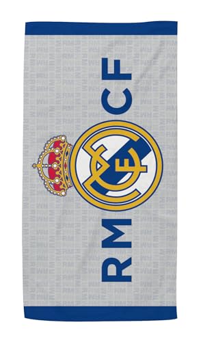 ARDITEX Real Madrid — Serviette en microfibre 70 x 140 cm