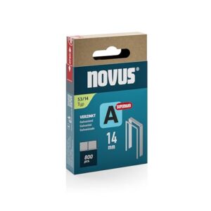 NOVUS TOOLS — Agrafes fil fin type 53, 14 mm, 800 pièces