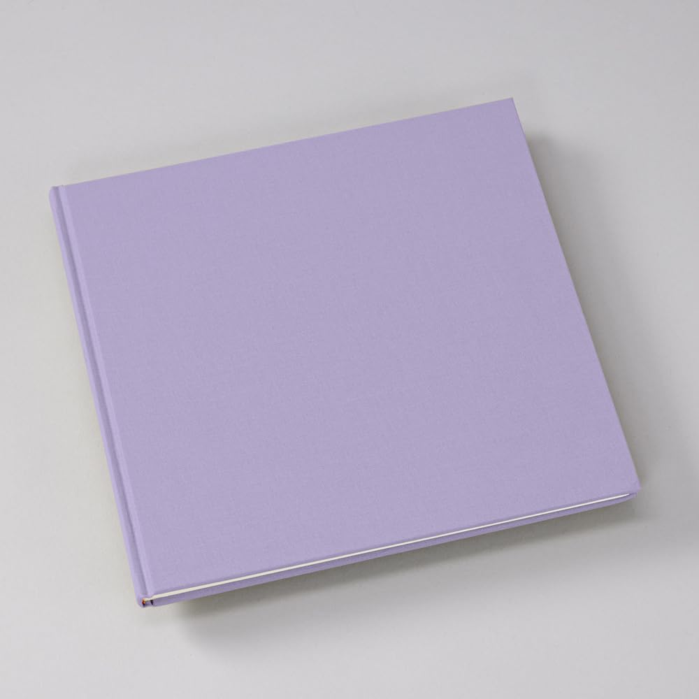 SEMIKOLON Slim — Livre d’or 25 x 23 cm lilas, 100 pages – Image 3