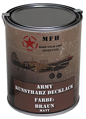 MFH — Vernis mat 1 L marron
