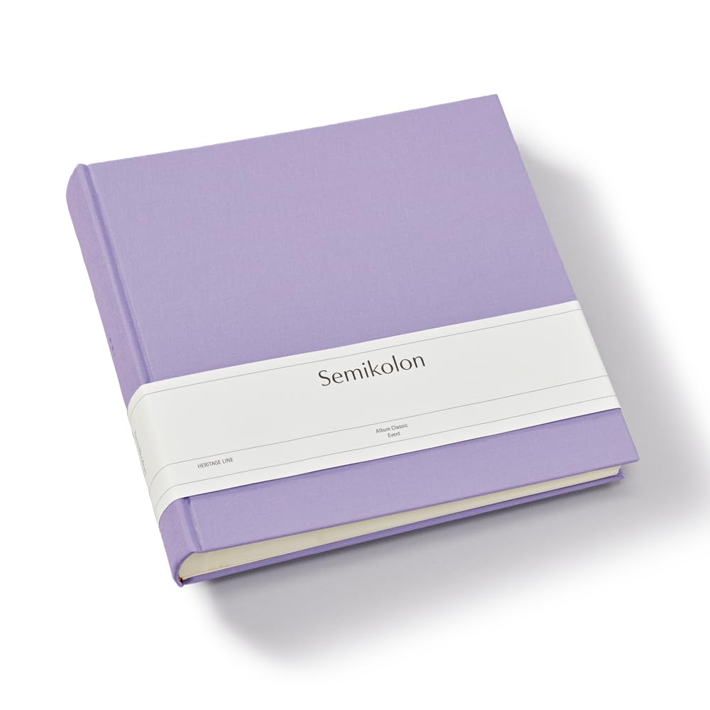 SEMIKOLON Classic Event — Album photo 24 x 23 cm violet
