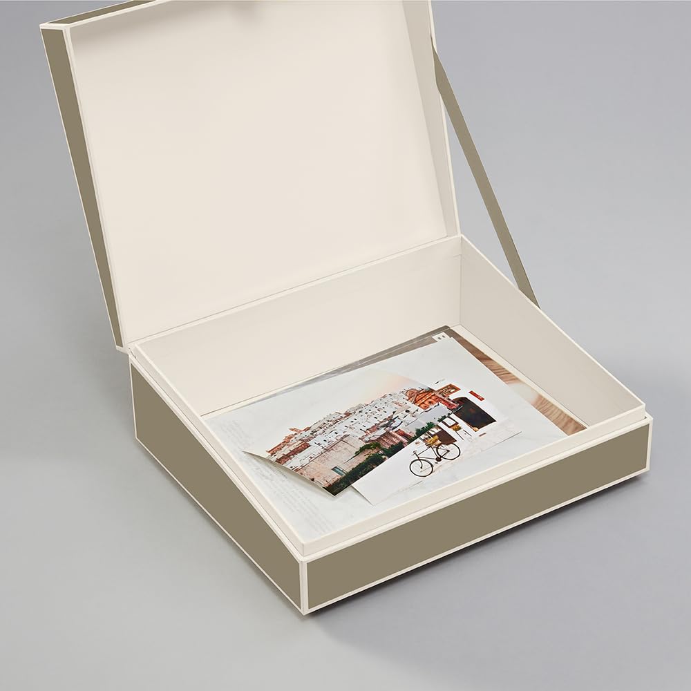 SEMIKOLON — Boîte à documents A4 beige fango – Image 3