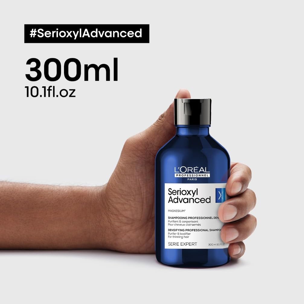 L'OREAL PROFESSIONNEL Serioxyl Advanced — Shampoing densifiant 300 ml – Image 5