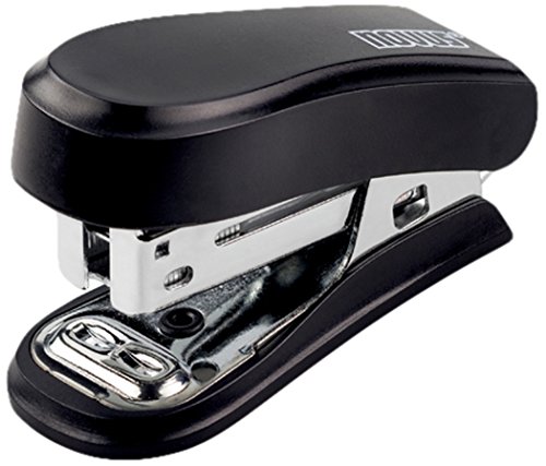 NOVUS Mini — Agrafeuse avec 320 agrafes noire 12 feuilles