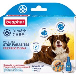 BEAPHAR DiméthiCARE — Pipettes antiparasitaires chien 15-30 kg