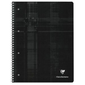 CLAIREFONTAINE — Cahier à spirale perforé A4+ 160 pages