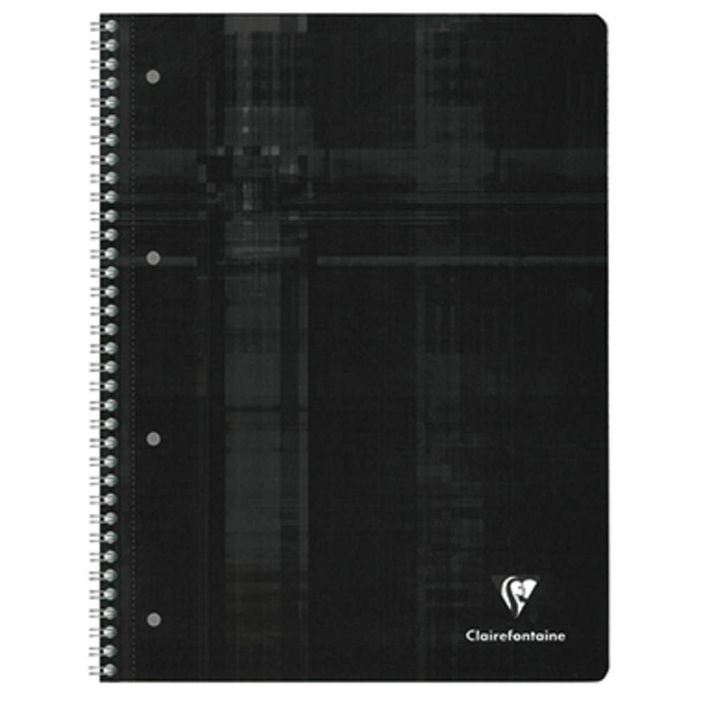 CLAIREFONTAINE — Cahier à spirale perforé A4+ 160 pages