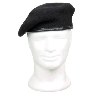 MFH — Béret Bundeswehr noir taille 61