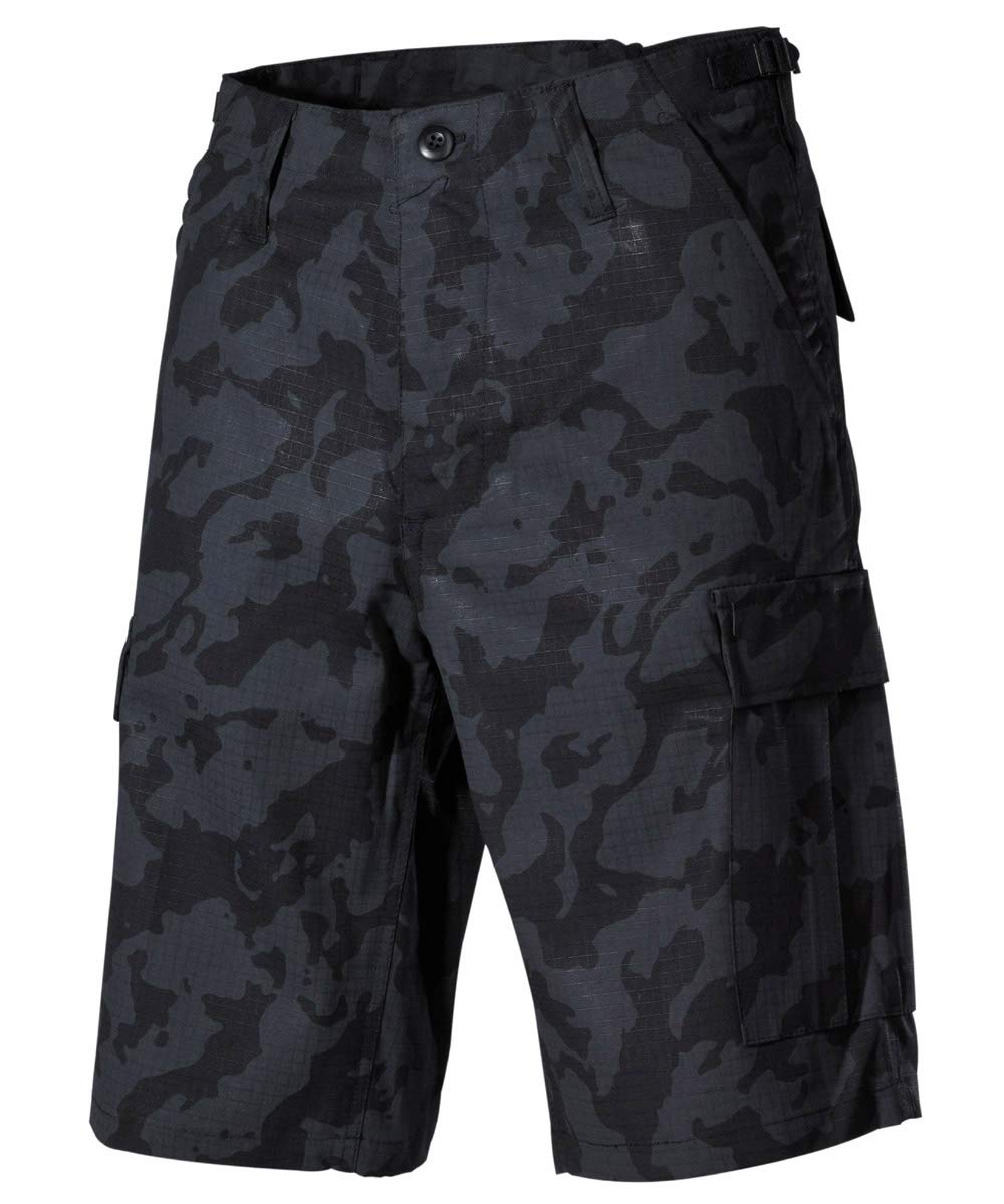 MFH US BDU — Bermuda ripstop night camo taille L