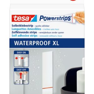 TESA Powerstrips Waterproof XL — Languettes adhésives 3 kg