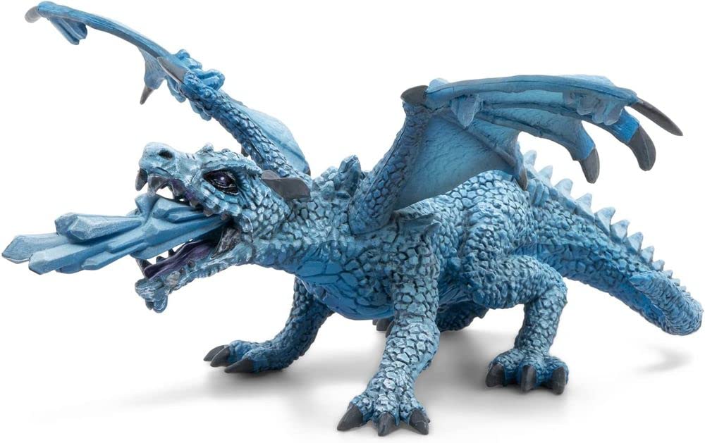 PAPO Collection Fantastique — Figurine dragon de glace réaliste