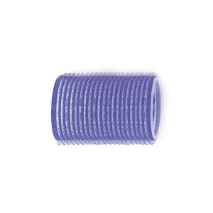 SIBEL — Bigoudis adhésifs 40 mm bleus