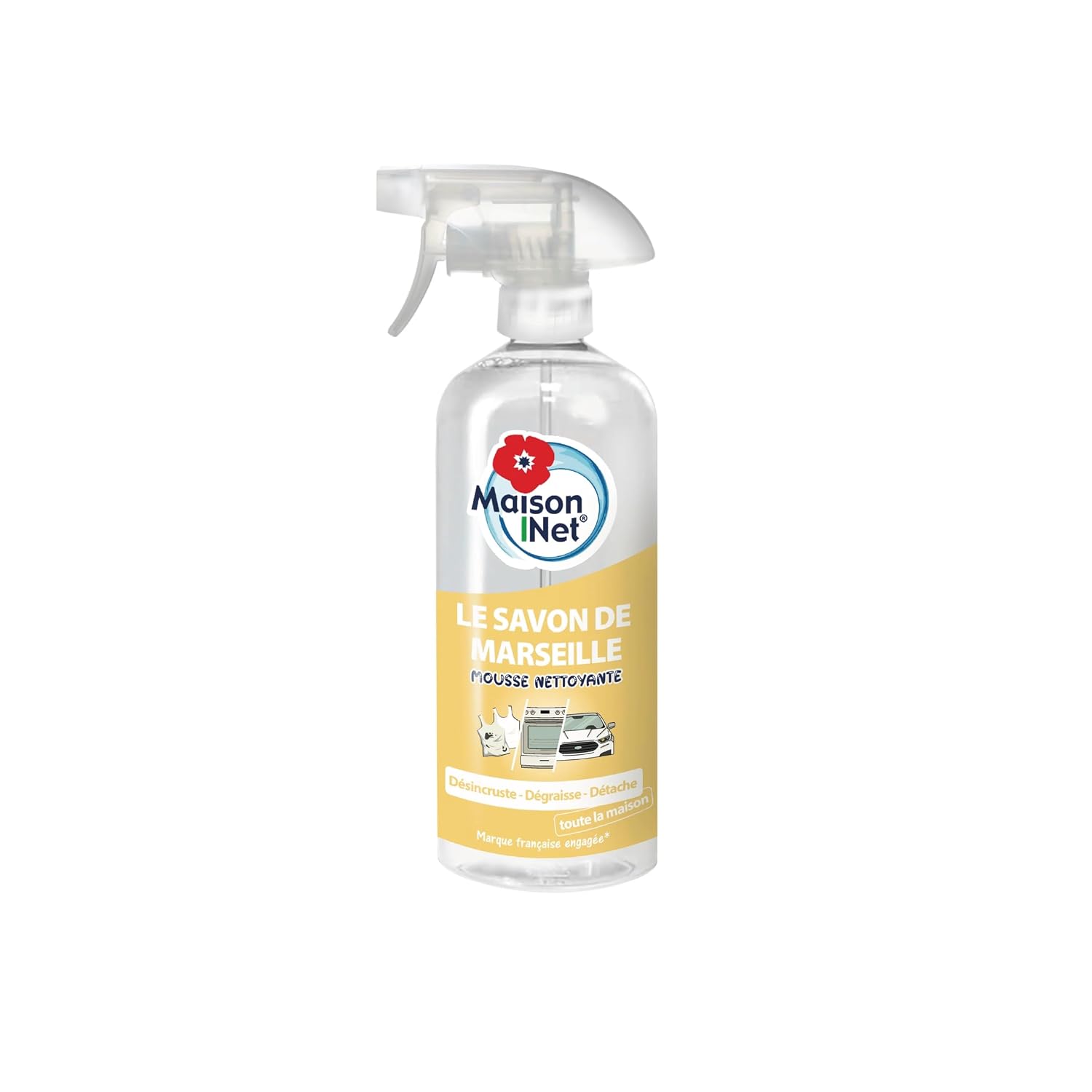 MAISON NET — Dégraissant mousse active multi-usages 750 ml