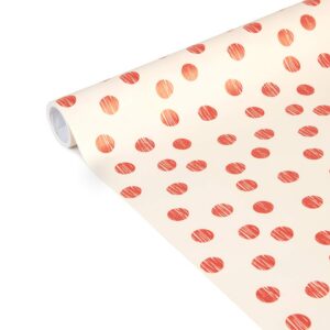 CLAIREFONTAINE — Rouleau de papier cadeau pois 5 m x 35 cm