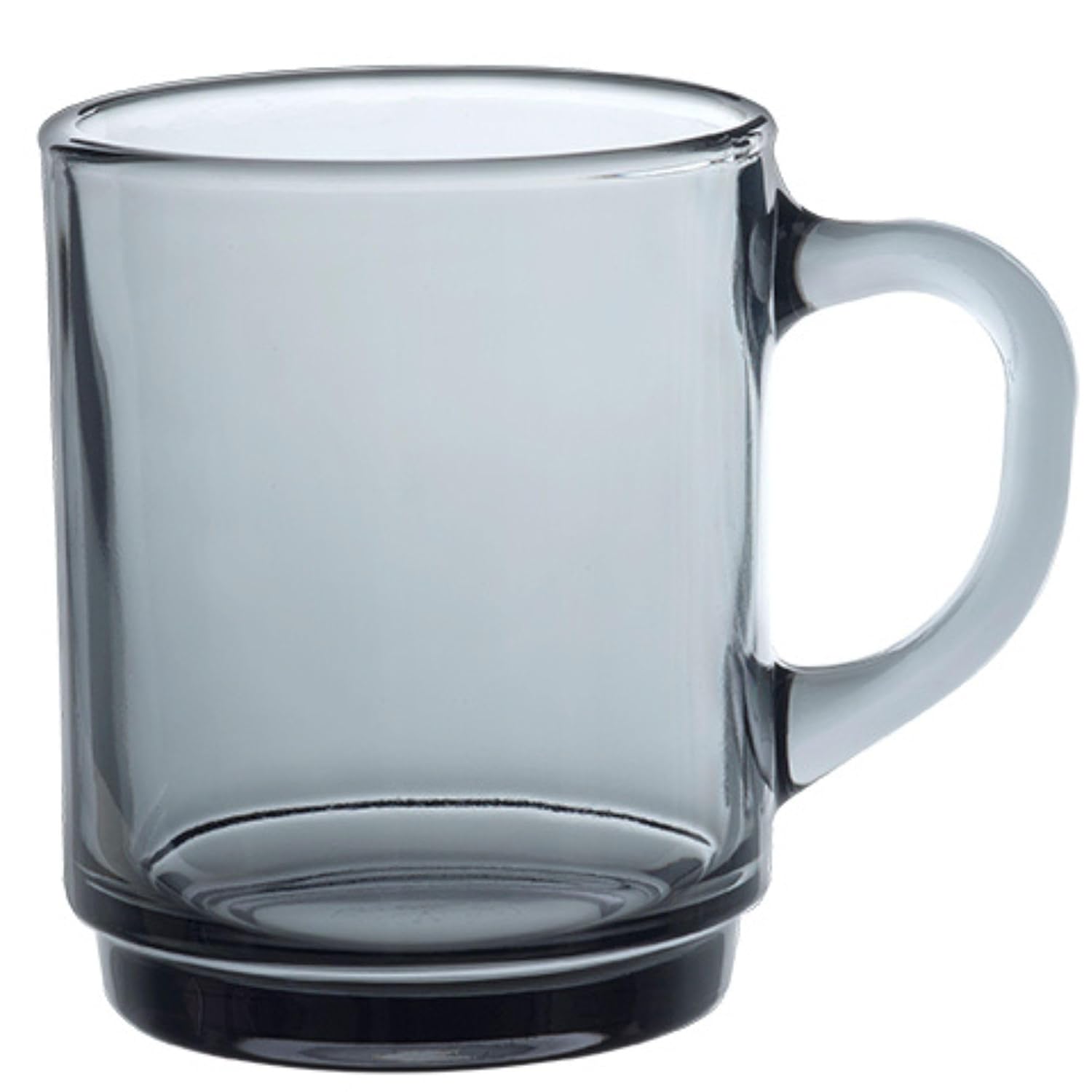 DURALEX Versailles — Lot de 6 mugs en verre trempé gris 26 cl