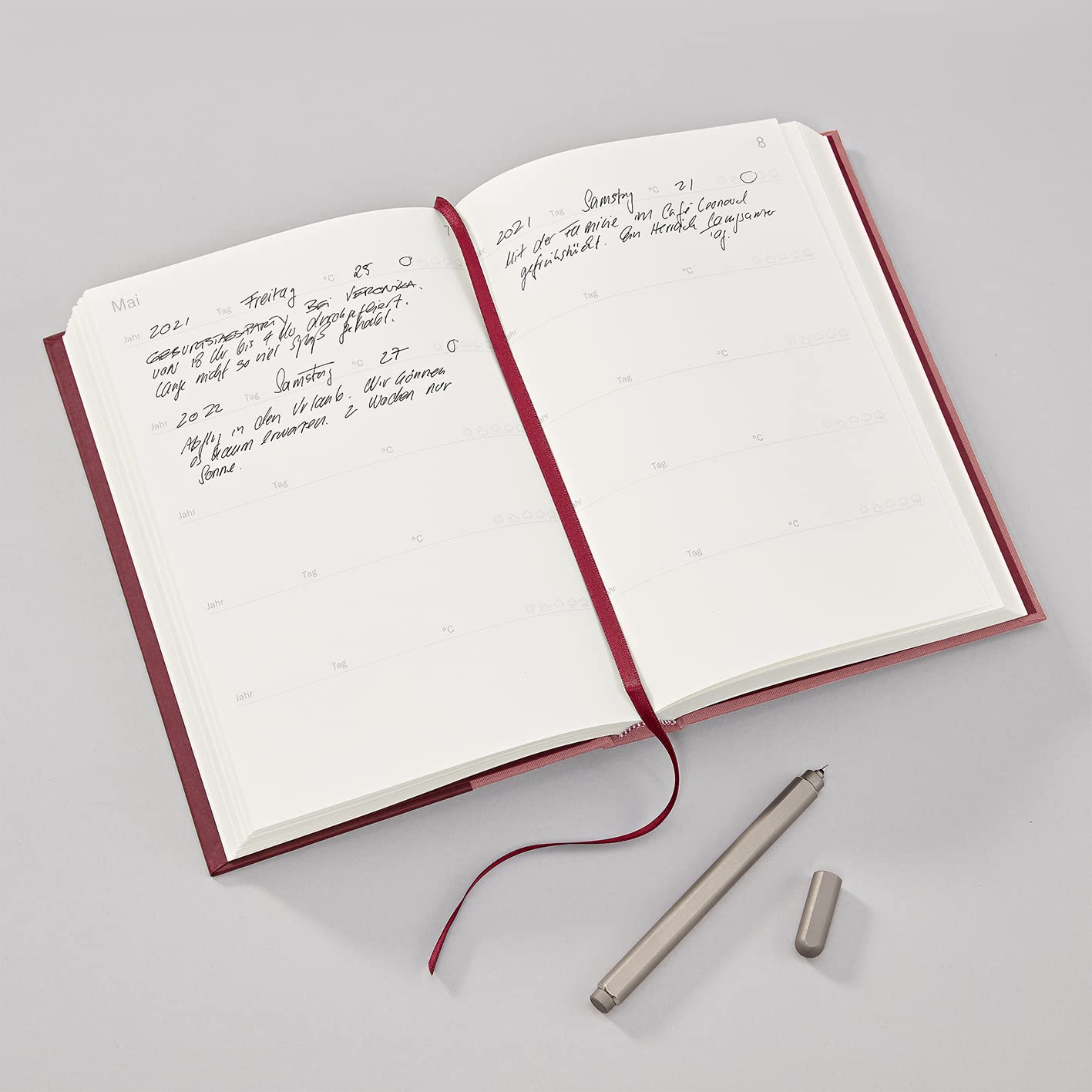 SEMIKOLON The Life in Your Years — journal intime 5 ans A5 – Image 3