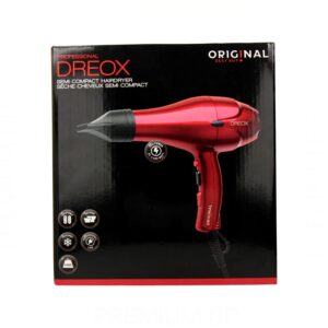 SIBEL Original Dreox — Sèche-cheveux rouge métallisé 2000 W