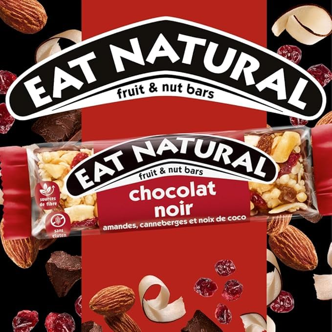 Barres fruits et noix sans gluten — cranberries, coco, chocolat noir – Image 5