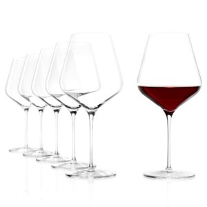 STÖLZLE LAUSITZ Starlight — Verres à vin rouge Bourgogne 82 cl x6