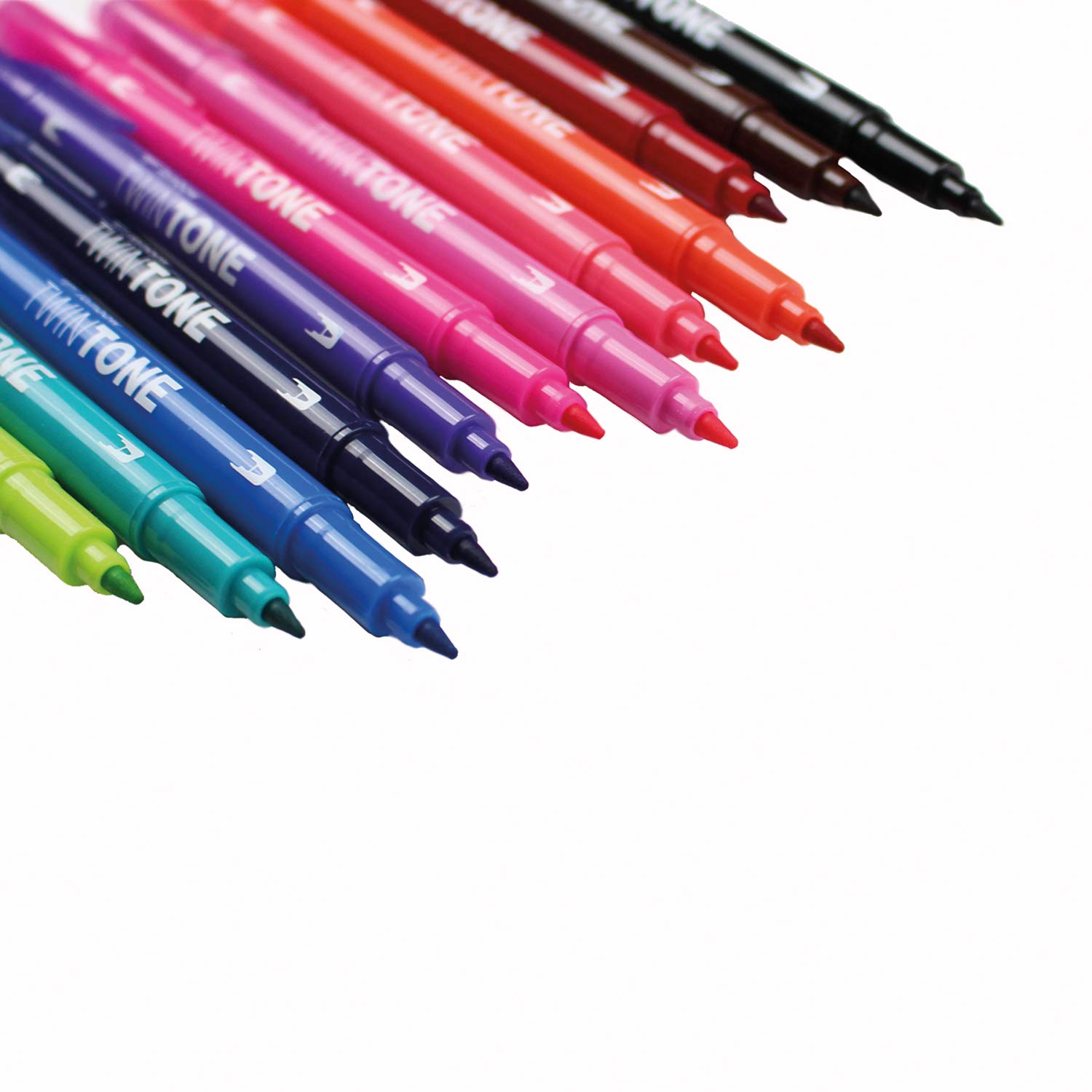 TOMBOW TwinTone — Feutres à deux pointes, kit 12 couleurs – Image 6