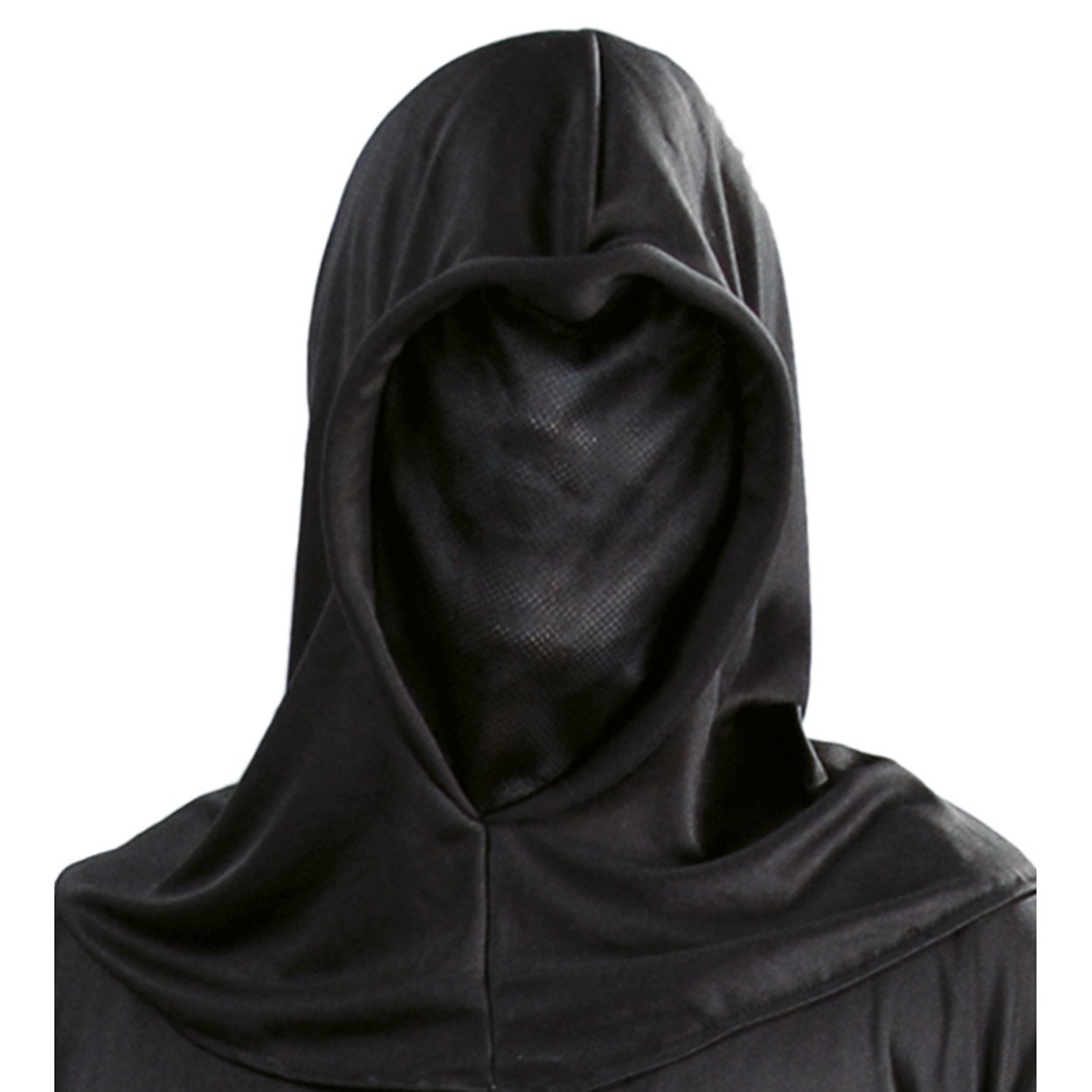 FIESTAS GUIRCA — Cagoule masque noir adulte taille unique