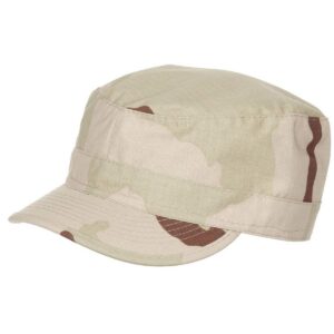 MFH BDU — Casquette ripstop camouflage désert 3 couleurs XL