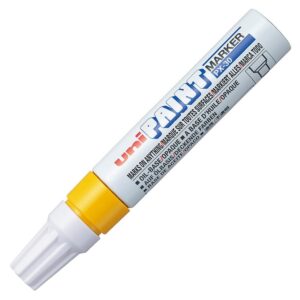 UNI-BALL Paint PX-30 — Marqueur peinture pointe biseautée jaune