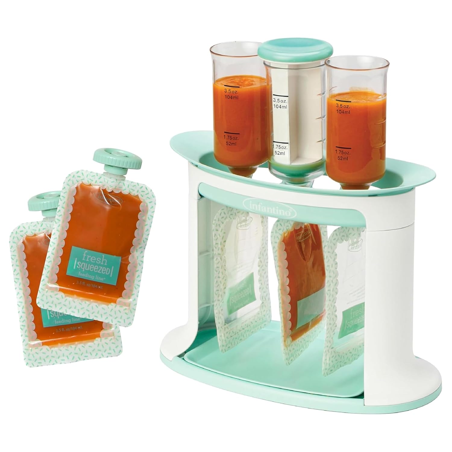 INFANTINO Squeeze Station — Station de préparation de gourdes
