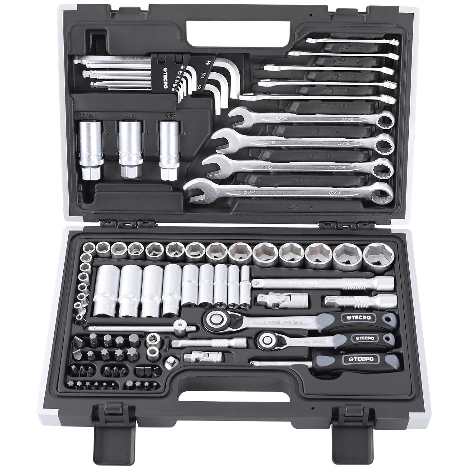 TECPO — Kit d’outils et clés à cliquet pour Harley