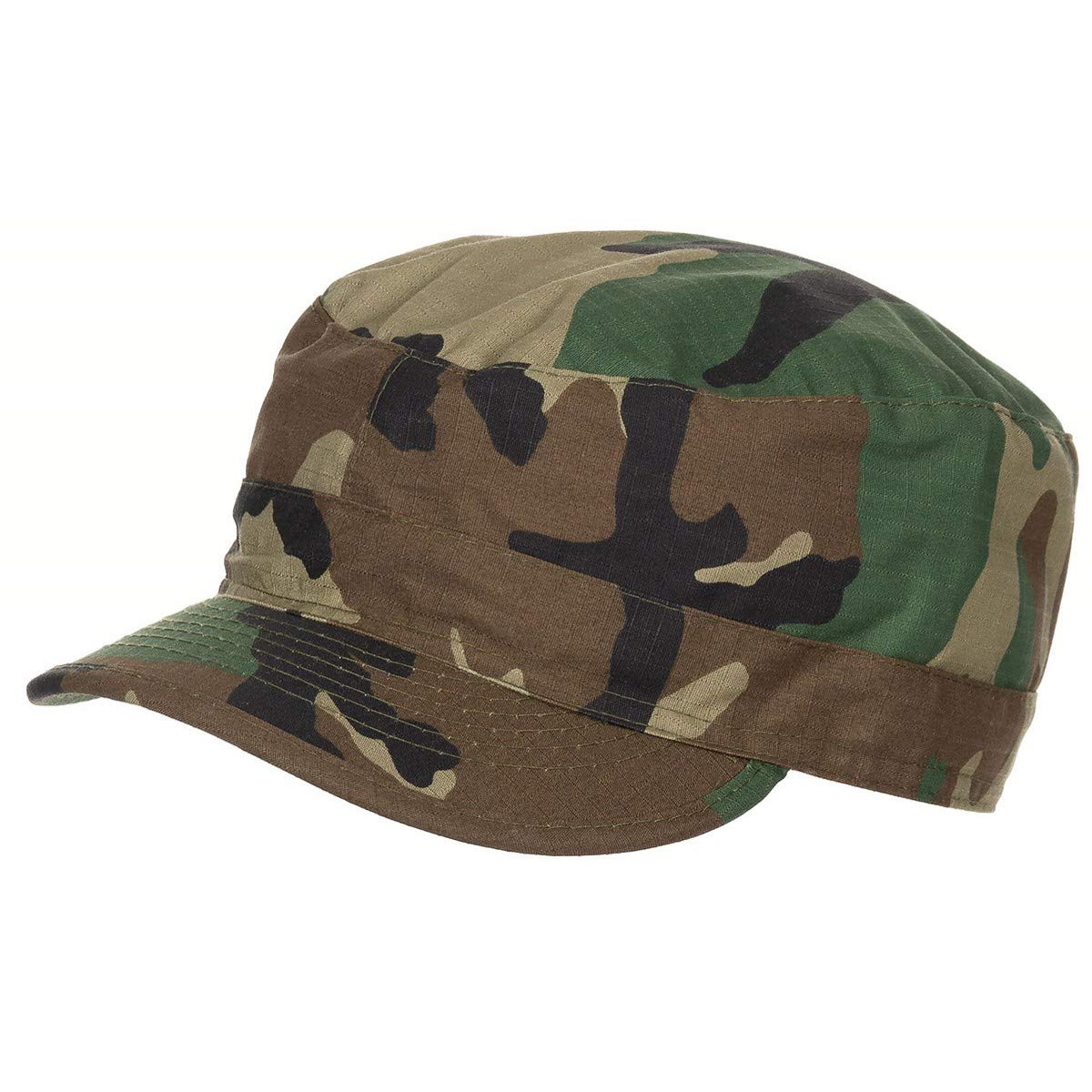 MFH BDU Ripstop — Casquette de terrain Woodland XL
