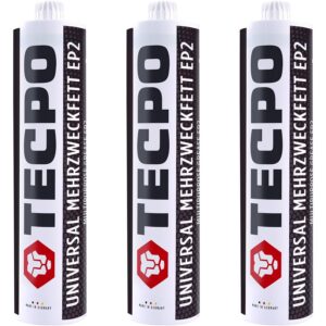 Lot de 3 graisses universelles au lithium EP2 — 500 g