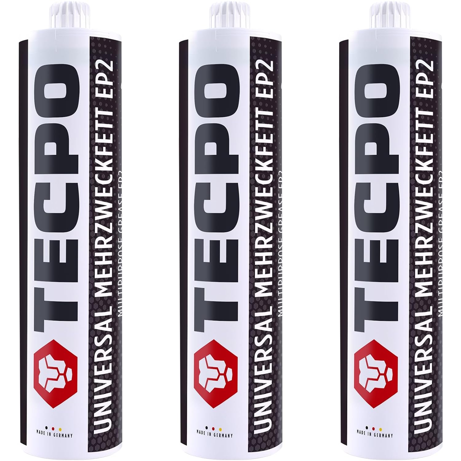 Lot de 3 graisses universelles au lithium EP2 — 500 g