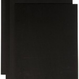 FOLIA — Caoutchouc mousse, 5 feuilles 29 x 40 cm noir