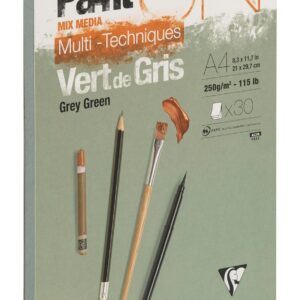 CLAIREFONTAINE PaintON — Bloc collé multi-techniques A4 250 g
