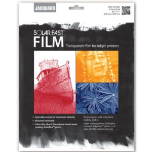 JACQUARD SolarFast — Film pour impression photo, lot de 8