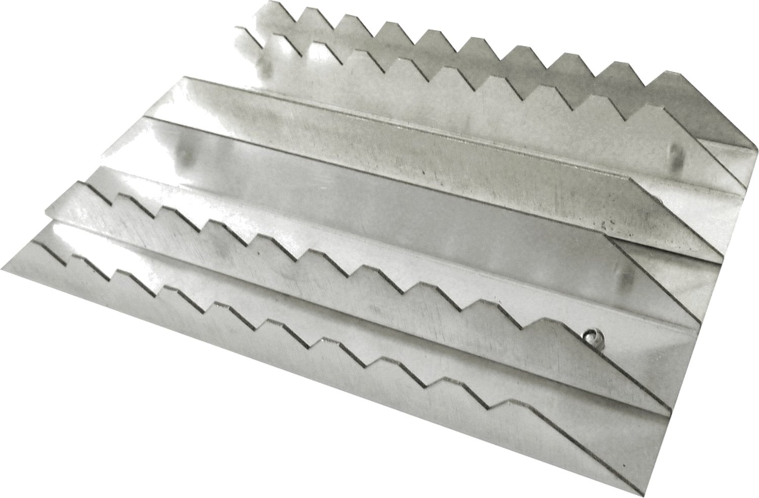 GÉNÉRIQUE — Étrille rectangulaire en aluminium