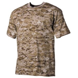 MFH — T-shirt motif digital désert taille XL