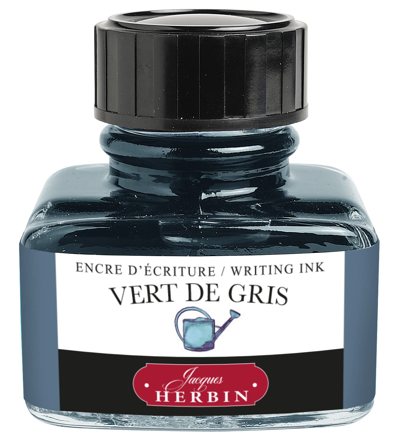 JACQUES Herbin — Flacon d'encre à écrire 30 ml Vert de gris