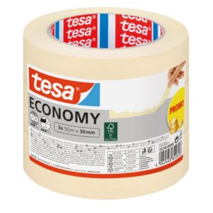 TESA — Ruban de masquage 50 m x 30 mm, lot de 3