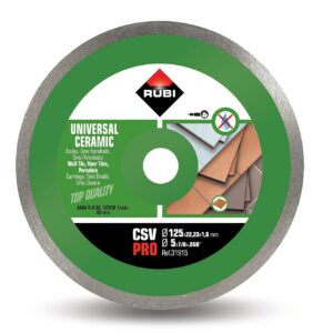 RUBI CSV 125 Pro — Disque diamant céramique jante continue