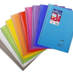 CLAIREFONTAINE Koverbook — Cahier à spirale 24x32 cm 160 pages