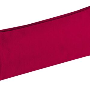 CLAIREFONTAINE Basic — Grande trousse scolaire ronde rouge