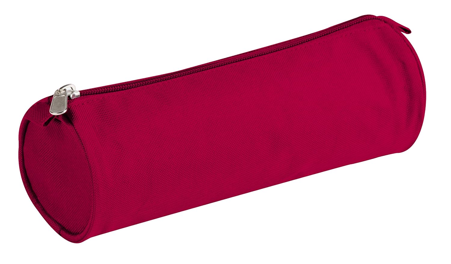 CLAIREFONTAINE Basic — Grande trousse scolaire ronde rouge